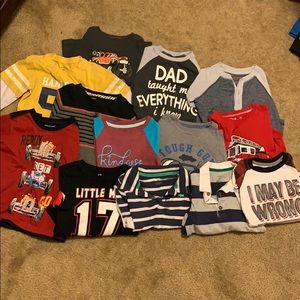 4T Boys Long Sleeve Lot